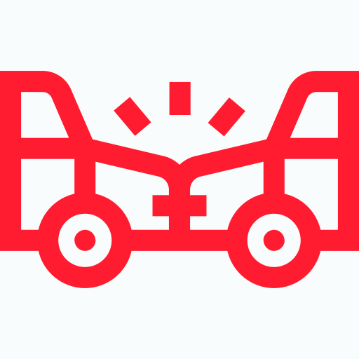 crash voiture icone